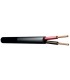 SPEAKERKABEL PRO 2 X 1,5 ZWART per meter 801.818-1