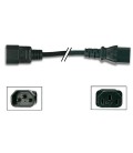 IEC MALE - IEC FEMALE 1,8m 10A VLEP10500B20