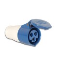 CEE KOPPELSTEKKER BLAUW 3P 16A PLUGAC04