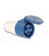 CEE KOPPELSTEKKER BLAUW 3P 16A PLUGAC04