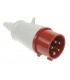 CEE STEKKER ROOD 5P 16A PLUGAC11-16