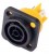 POWERCON True1 IP65 Female Inbouw met afdekkap rubber