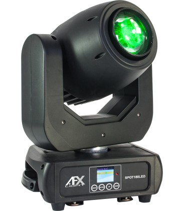 VERHUUR MOVING HEAD ‘SPOT’ WITTE LED 180W AFX SPOT180LED PER DAG
