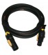 POWERCON True1 IP65 Tour Verbindingskabel 3m Male - Female 3x1,5mm² 16A