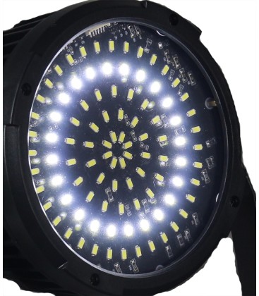 Verhuur 6x Krachtige LED stroboscoop/blinders 48W in flightcase + statief met winch PER DAG