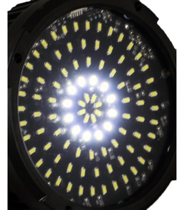 Verhuur 6x Krachtige LED stroboscoop/blinders 48W in flightcase + statief met winch PER DAG