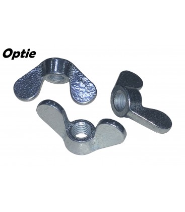 OPTIE: 3x Vleugelmoeren