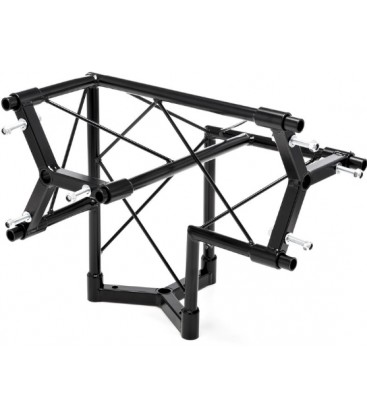 DJ TRUSS DECO TRUSS XL-200 TRIO ZWART HOEK 90° DRIE WEG C31