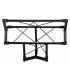 DJ TRUSS DECO TRUSS XL-200 TRIO ZWART T-STUK HORIZONTAAL C35