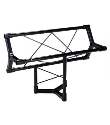 DJ TRUSS DECO TRUSS XL-200 TRIO ZWART T-STUK HORIZONTAAL C35