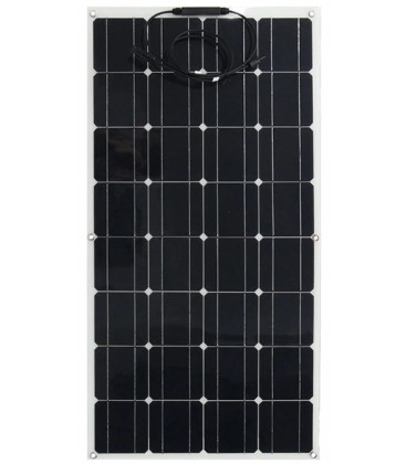 ZONNEPANEEL FLEXIBEL FLANDERS 100watt Mono-crystallijn cellen 105x54x0,25cm