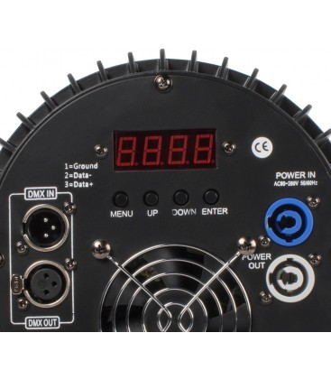 Aluminium LED Par Pro 18 X 12watt RGBW 4-in1 Powercon in-out BAC512