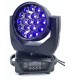 LED Moving Head Zoom 19 x 15W RGBW TMH-1915 2 Stuks in Flight Case AFX
