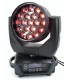 LED Moving Head Zoom 19 x 15W RGBW TMH-1915 2 Stuks in Flight Case AFX