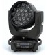 LED Moving Head Zoom 19 x 15W RGBW TMH-1915 2 Stuks in Flight Case AFX