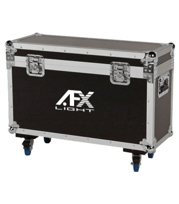 LED Moving Head Zoom 19 x 15W RGBW TMH-1915 2 Stuks in Flight Case AFX