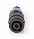 SPEAKON CONTRAPLUG 2 – 4 polig male Nedis COTP16901BK