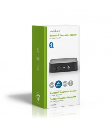 Audio-Ontvanger/Zender Bluetooth 3.5 mm Nedis BTTC100BK