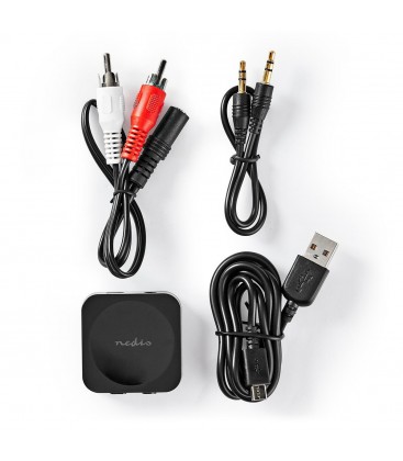 Audio-Ontvanger/Zender Bluetooth 3.5 mm Nedis BTTC100BK