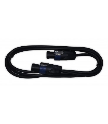 MAC-Q SPEAKERKABEL PRO RUBBER 3m met 2x SPEAKON