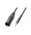 JACK 3.5mm Stereo - XLR Male 0,5m PD-Connex CX47-1