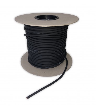 MAC-Q SPEAKERKABEL PRO RUBBER 2x 1,5 ZWART per meter