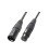 XLR 3F - XLR 3M 1,5m MIC-DMX-SIG KABEL BLACK JACK CX35-1 MC-220-15