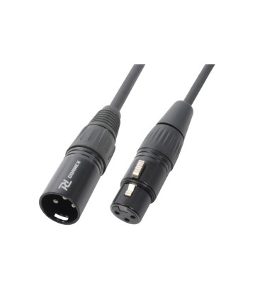 XLR 3F - XLR 3M 1,5m MIC-DMX-SIG KABEL BLACK JACK CX35-1 MC-220-15