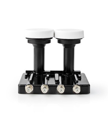 DUO LNB QUAD KÖNIG BY NEDIS BLACK PRO 80 Astra I/III