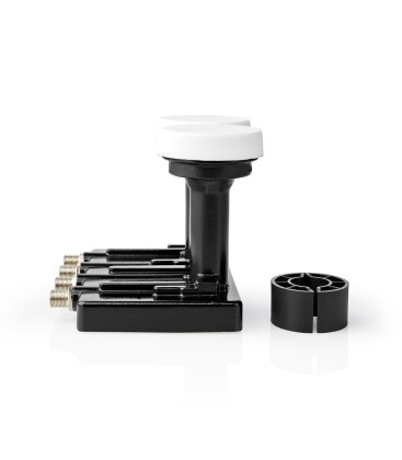 DUO LNB QUAD KÖNIG BY NEDIS BLACK PRO 80 Astra I/III