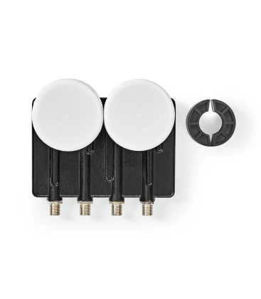 DUO LNB QUAD KÖNIG BY NEDIS BLACK PRO 80 Astra I/III