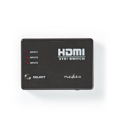 3-Poorts HDMI Switch 4K König VSWI3453BK