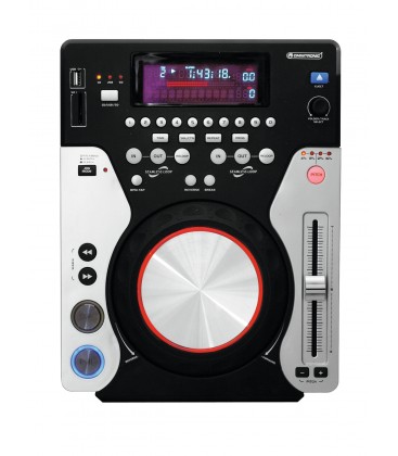 OMNITRONIC XMT-1400 MKII Tabletop CD USB and SD DJ Player