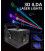 Full Color Professionele 3D Animatie Laser 3W Pure Diode SCAN3000 PRO3