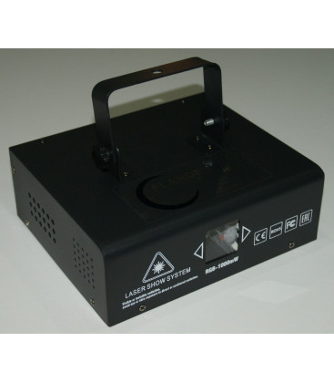 Animatie Laser SCAN1000 RGB 1W Muliticolor DMX