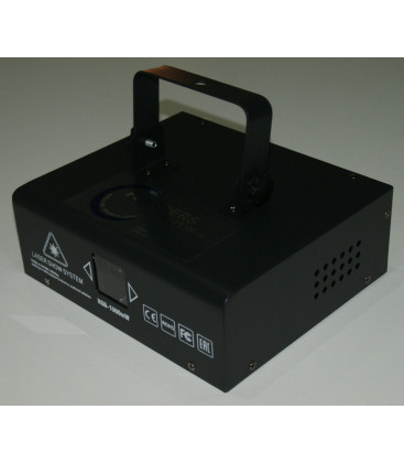 Animatie Laser SCAN1000 RGB 1W Muliticolor DMX