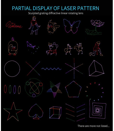 Animatie Laser SCAN1000 RGB 1W Muliticolor DMX