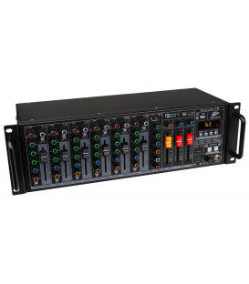 LIVERACK-10 JB-SYSTEMS Multifunctionele PA-mixer 19" 10 ingangen
