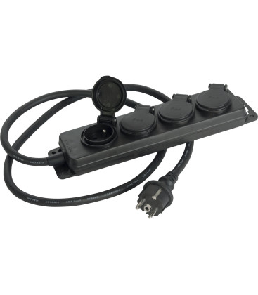 4-WEG VERLENGSNOER IP44 - 1,5m 3G2,5mm² AFX MS4FR-IP