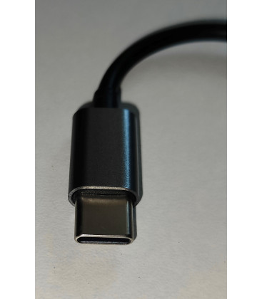 USB-C Adapter naar Jack 3,5mm voor hoofdtelefoon en USB-C opladen