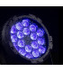 Alu Waterproof LED Par Pro 18 X 18watt RGBWA UV Powercon WPP618