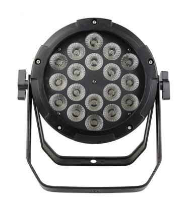 Alu Waterproof LED Par Pro 18 X 18watt RGBWA UV Powercon WPP618