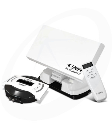 Selfsat SNIPE Platinum 2 Single Aut. schotel antenne, BT & Smart Phone