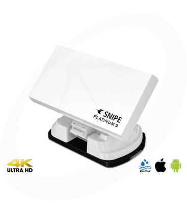 Selfsat SNIPE Platinum 2 Single Aut. schotel antenne, BT & Smart Phone