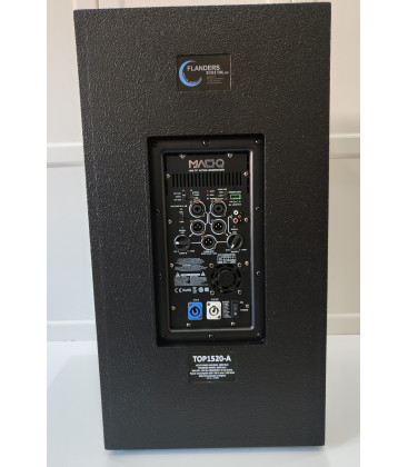 Actieve Top Speaker 15'' MAC-Q TOP1520-A 2000 watt