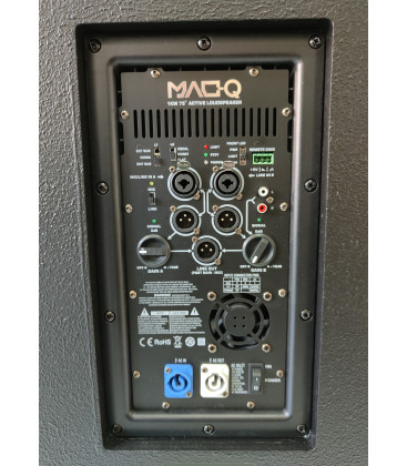 Actieve Top Speaker 15'' MAC-Q TOP1520-A 2000 watt