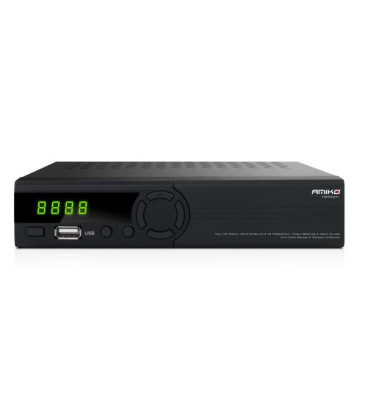 Amiko HD 8265+ Combo 12V 230V Kaartlezer + CI DVB S2 T2/C USB/PVR