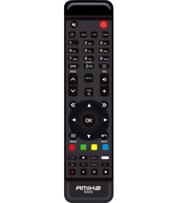 Amiko HD 8265+ Combo 12V 230V Kaartlezer + CI DVB S2 T2/C USB/PVR
