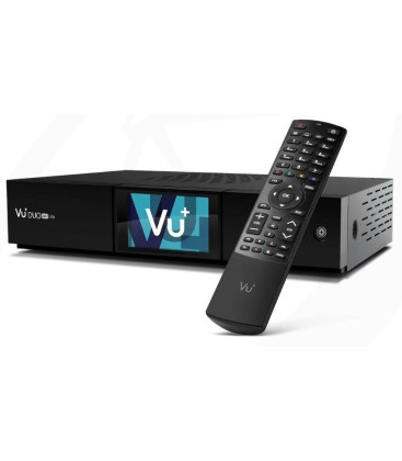 VU+ Duo 4K Lite – 1x DVB-S2X FBC Twin Tuner + SSD 500 GB
