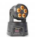 Mini Moving Head Wash 5x 18W RGBAW-UV LED's beamZ MHL90